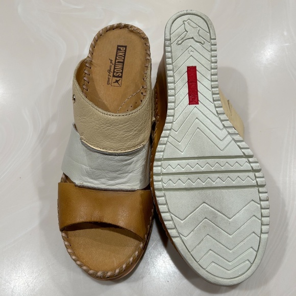 PIKOLINOS Aguadulce Strappy Wedge Sandals - Size 10 - Picture 6 of 7